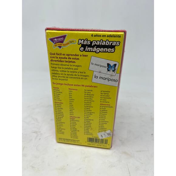 Trend Words and Imagine Cards Spanish - Picture 3 of 5